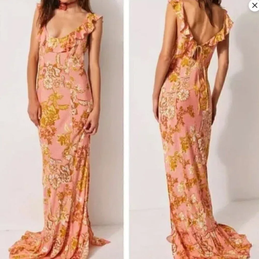 NWOT Free People Remind Me Floral Print Dress - Size XS